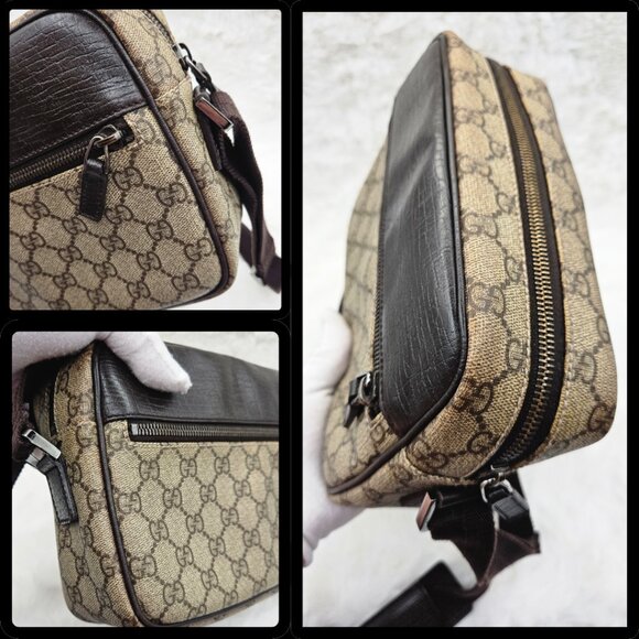 Gucci Supreme Leather Shoulder Bag - Picture 13 of 17